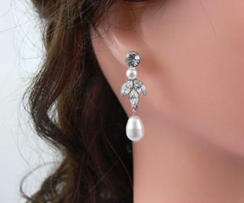 Evelina Earrings from Say Bella